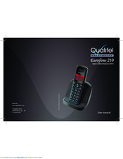 Qualitel Eurofone 210 User Manual