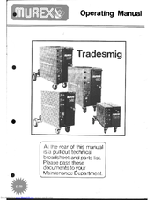 Murex tradesmig 130S Operation Manual