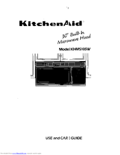 KitchenAid KHMS105W Use And Care Manual