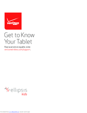 Verizon Ellipsis Kids User Manual