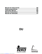 Teka DVL Instruction Manual