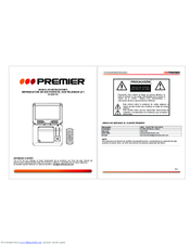Premier SX-4246TVD Instruction Manual