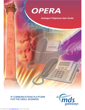 MDS opera User Manual