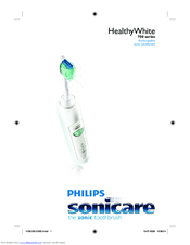 Philips Sonicare 700 series Instructions Manual