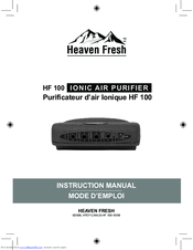 Heaven Fresh HF 100 Instruction Manual
