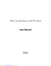 Edimax EW-7108PCg User Manual