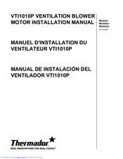 Thermador VTI1010P Installation Manual