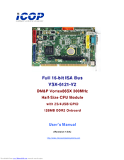 Icop VSX-6121-V2 User Manual