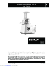 Sencor SSJ 4041BK User Manual