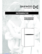 Daewoo FR-031DDRVWE Instruction Manual
