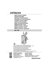 Hitachi AW 100 Instruction Manual