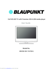 Blaupunkt 49/435Z-GB-11B-FGKU User Manual
