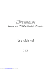 Dimen C190S User Manual
