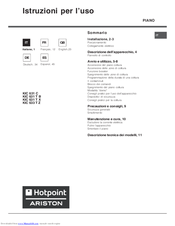 Hotpoint Ariston KIC 631 T B User Manual