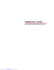 Synaestec Audio Origo Owner's Manual