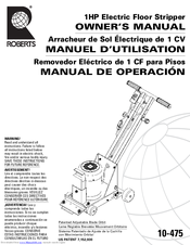 Roberts 10-475 Owner's Manual