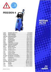Nettoyeur haute pression NILFISK ALTO Poseidon 4-30 XT, nettoyeurs pression,eau  froide : Outiland