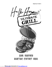 Tristar Products Hulk Hogan PZ-3012 Instructions Manual