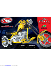 K'Nex Mikey's Swing-Arm Bike 12009 Instructions Manual