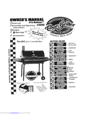 Char-Griller Pro Deluxe Owner's Manual