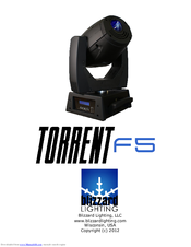 Blizzard Lighting Torrent F5 User Manual