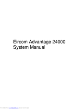 Eircom Advantage 24000 System Manual