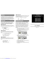 Orienta Data SWH-2124-TX8 User Manual