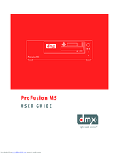 DMX ProFusion M5 User Manual