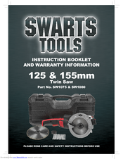 Swarts Tools SW1080 Instruction Booklet And Warranty Information