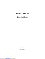 D-Link DAS-3324 Quick Start Manual