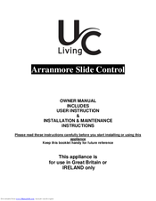 UC Living Arranmore SC Owner's Manual
