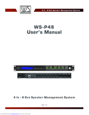 WS WS-P48 User Manual