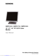 Siemens CMTC1915 User Manual