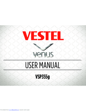 VESTEL venus VSP355g User Manual