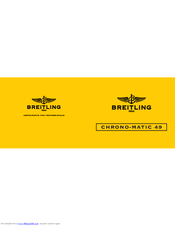 Breitling CHRONO-MATIC 49 User Manual
