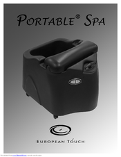 European Touch PORTABLE SPA Owner's Manual