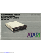 ATARI 1030 Owner's Manual