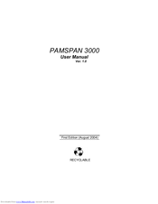 C-Com PAMSPAN 3000 User Manual