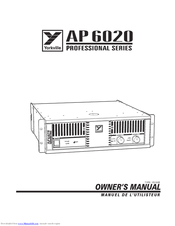 Yorkville AP6020 Owner's Manual