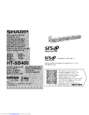 Sharp HT-SB400 Operation Manual