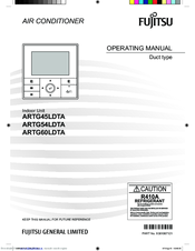 Fujitsu ARTG60LDTA Operation Manual