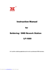 Xytronic LF-1680 Instruction Manual