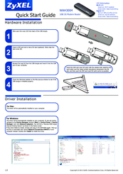 ZyXEL Communications WAH3004 Quick Start Manual