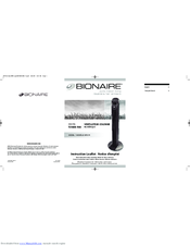 Bionaire BT91R Instruction Leaflet