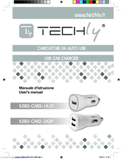 Techly IUSB2-CAR2-2A2P User Manual