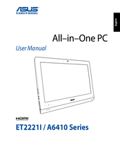 Asus ET2221I/A6410 Series User Manual