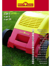 Wolf Garten 2.40 EA Instruction Manual