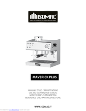 Isomac Maverick Plus Use And Maintenance Manual