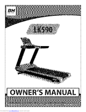 BH FITNESS LK590 Owner's Manual