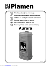 Plamen Aurora Installation And Operating Instructions Manual